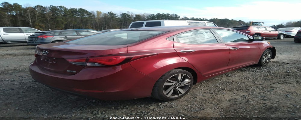 5NPDH4AE1EH496819 2014 HYUNDAI ELANTRA photo no. 4