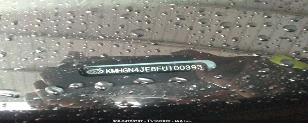 KMHGN4JE8FU100393 2015 HYUNDAI GENESIS photo no. 9