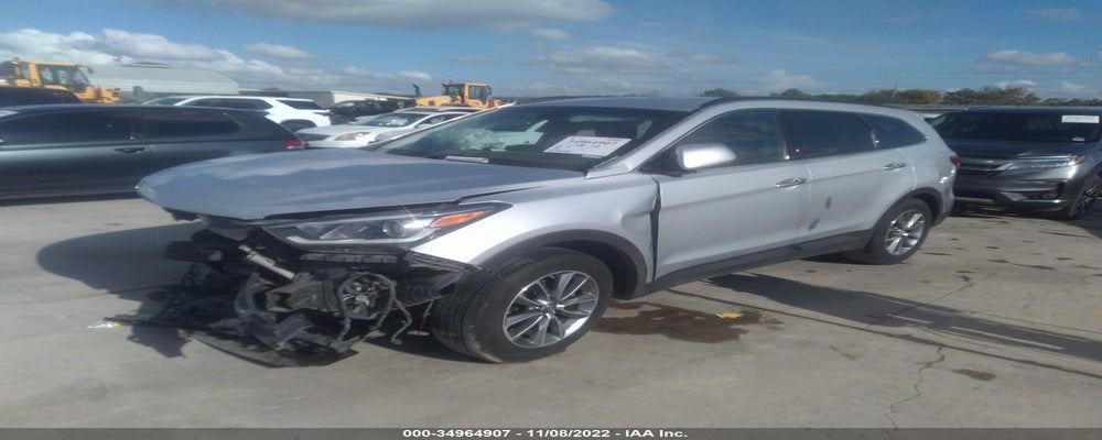 KM8SM4HF1HU216632 2017 HYUNDAI SANTA FE photo no. 2