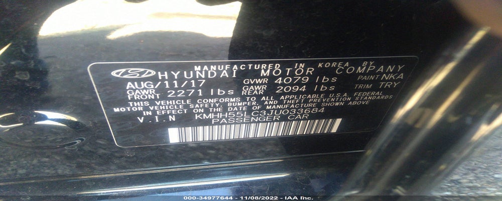 KMHH55LC3JU033684 2018 HYUNDAI ELANTRA GT photo no. 9