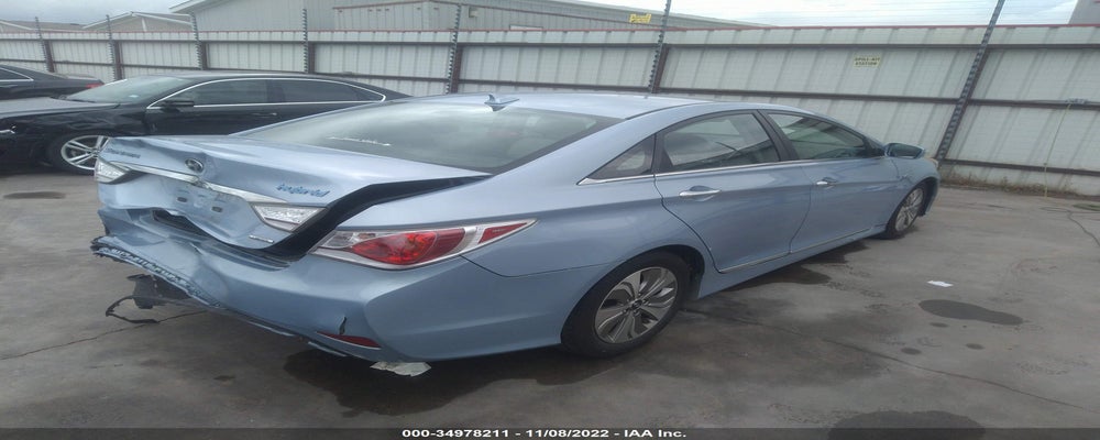 KMHEC4A49DA093652 2013 HYUNDAI SONATA HYBRID photo no. 4