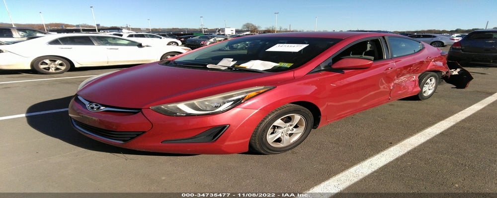 KMHDH4AE9EU133329 2014 HYUNDAI ELANTRA photo no. 2