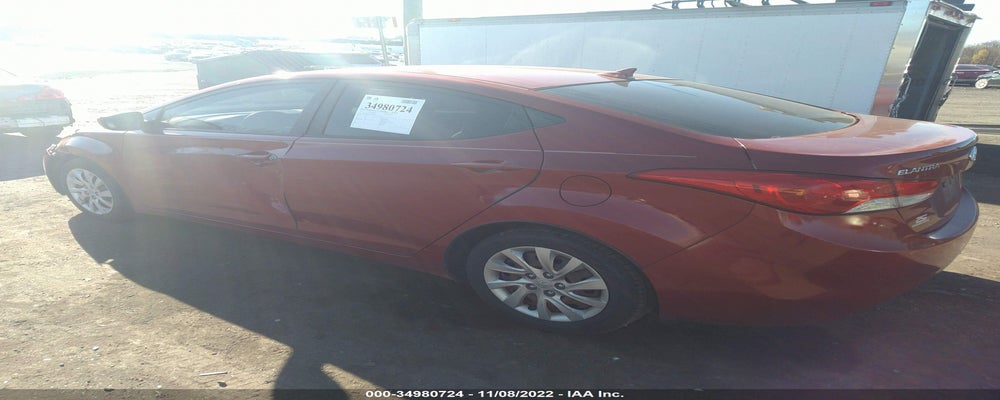 KMHDH4AE9CU436009 2012 HYUNDAI ELANTRA photo no. 3