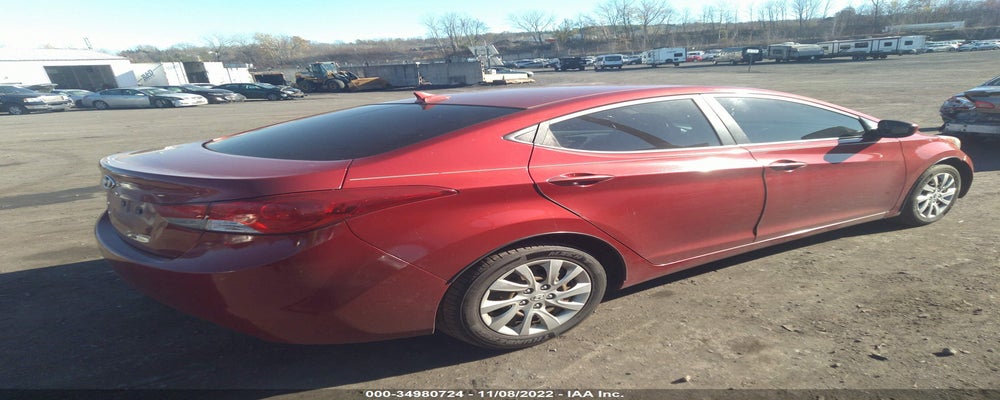 KMHDH4AE9CU436009 2012 HYUNDAI ELANTRA photo no. 4