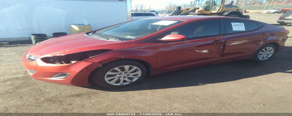 KMHDH4AE9CU436009 2012 HYUNDAI ELANTRA photo no. 6