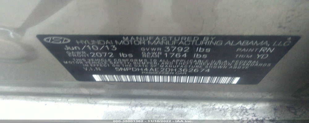 5NPDH4AE2DH362674 2013 HYUNDAI ELANTRA photo no. 9