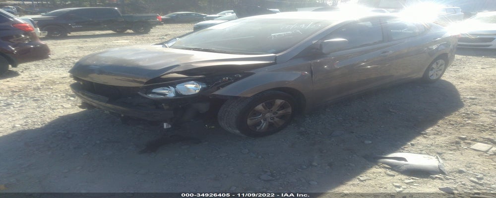 5NPDH4AE1GH782009 2016 HYUNDAI ELANTRA photo no. 2