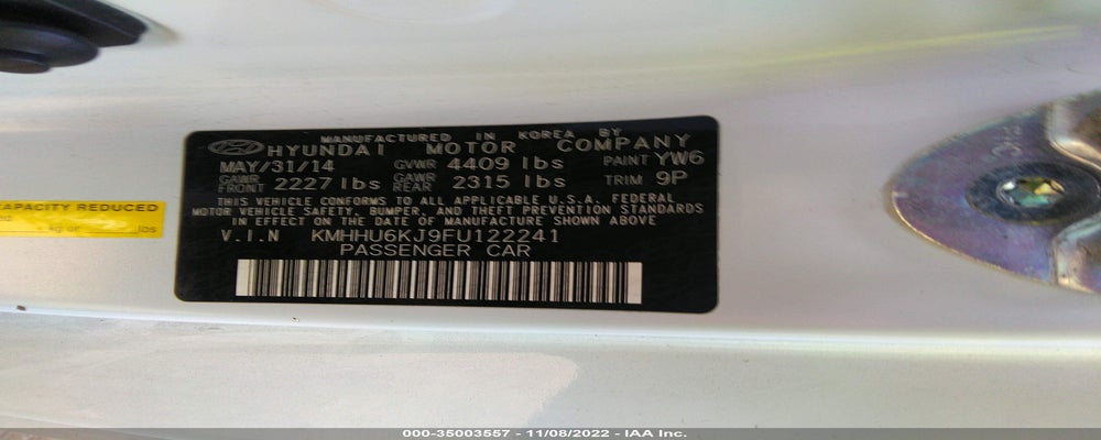 KMHHU6KJ9FU122241 2015 HYUNDAI GENESIS COUPE photo no. 9