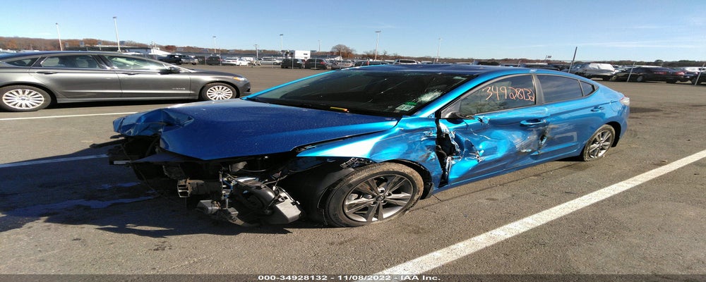 5NPD84LF4JH342878 2018 HYUNDAI ELANTRA photo no. 2