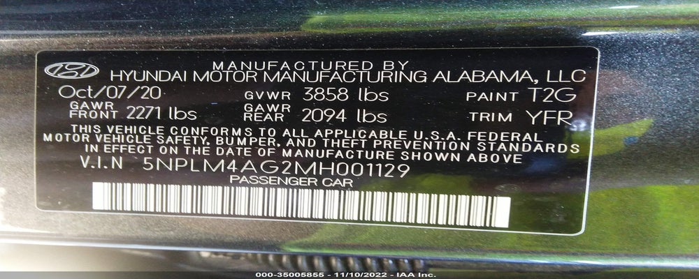 5NPLM4AG2MH001129 2021 HYUNDAI ELANTRA photo no. 9