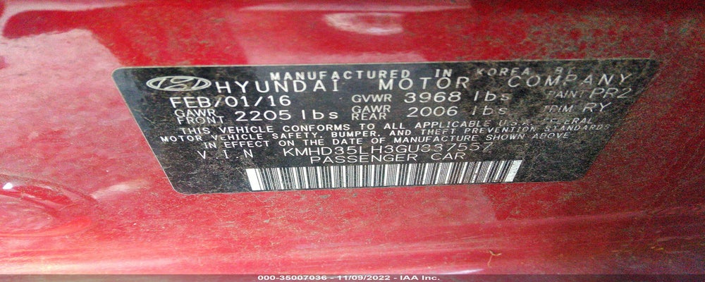 KMHD35LH3GU337557 2016 HYUNDAI ELANTRA GT photo no. 9