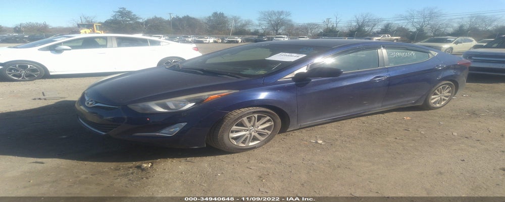 5NPDH4AE6EH524663 2014 HYUNDAI ELANTRA photo no. 2