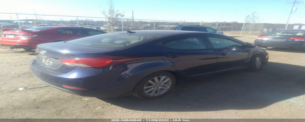 5NPDH4AE6EH524663 2014 HYUNDAI ELANTRA photo no. 4