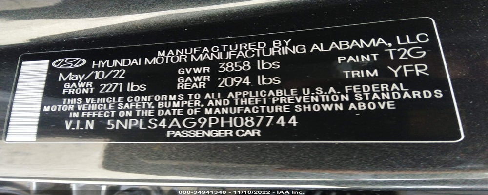 5NPLS4AG9PH087744 2023 HYUNDAI ELANTRA photo no. 9