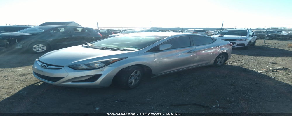 5NPDH4AEXFH552984 2015 HYUNDAI ELANTRA photo no. 2