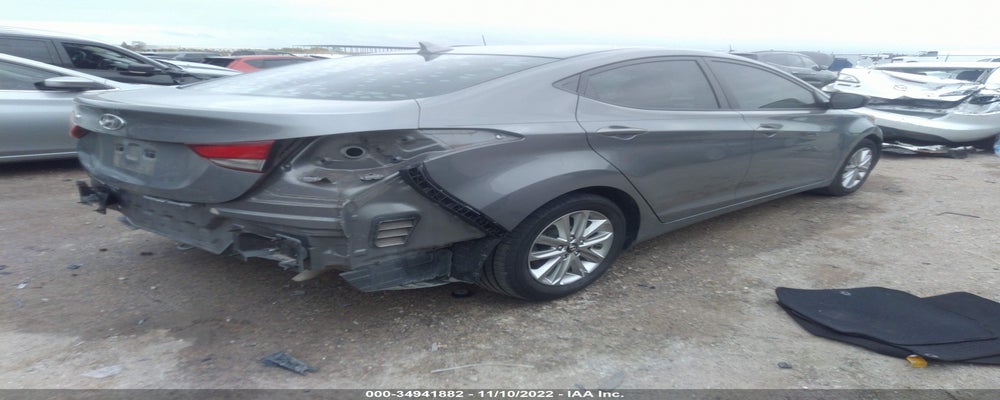 5NPDH4AE3EH460419 2014 HYUNDAI ELANTRA photo no. 4