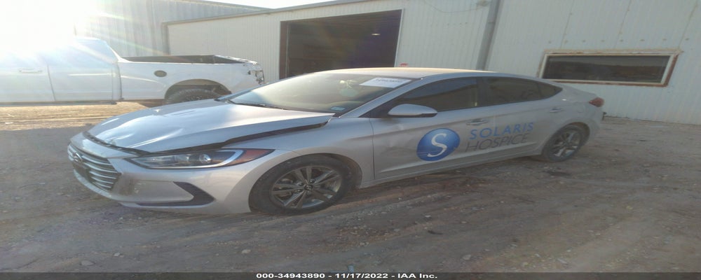 5NPD84LF2JH395837 2018 HYUNDAI ELANTRA photo no. 2
