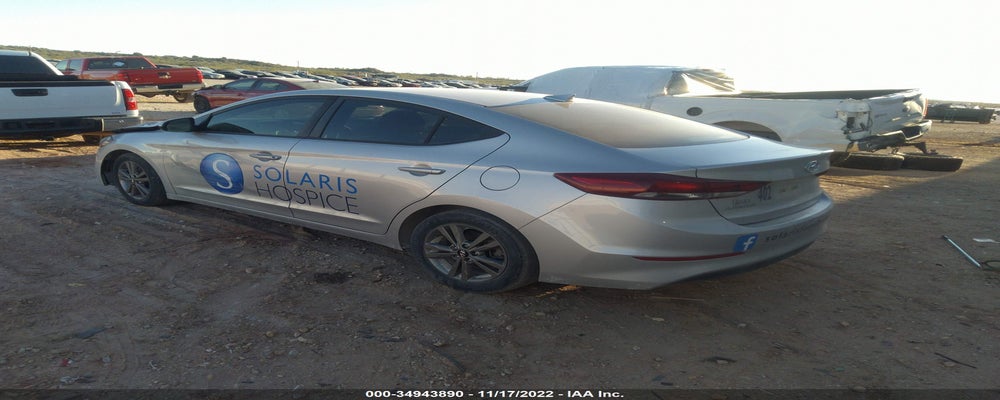 5NPD84LF2JH395837 2018 HYUNDAI ELANTRA photo no. 3