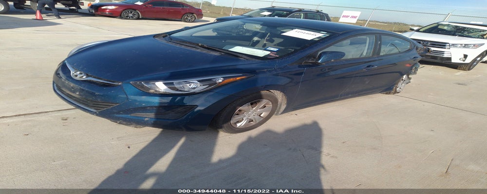 KMHDH4AE7GU526300 2016 HYUNDAI ELANTRA photo no. 2
