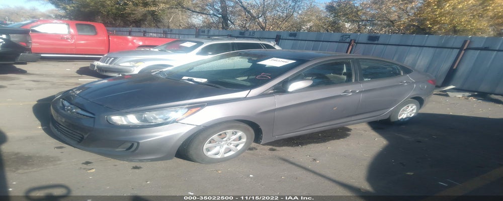 KMHCT4AE3EU644156 2014 HYUNDAI ACCENT photo no. 2