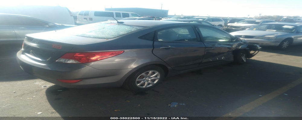 KMHCT4AE3EU644156 2014 HYUNDAI ACCENT photo no. 4