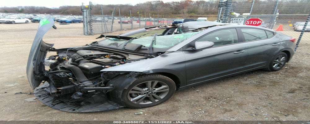 5NPD84LF3JH315445 2018 HYUNDAI ELANTRA photo no. 2