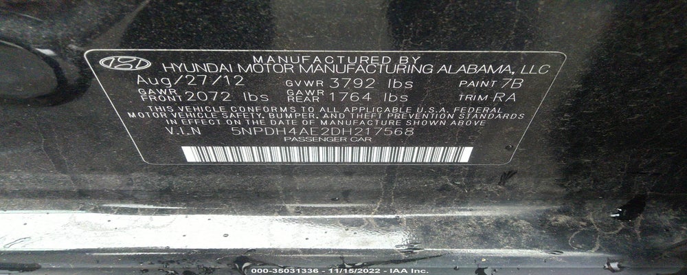 5NPDH4AE2DH217568 2013 HYUNDAI ELANTRA photo no. 9