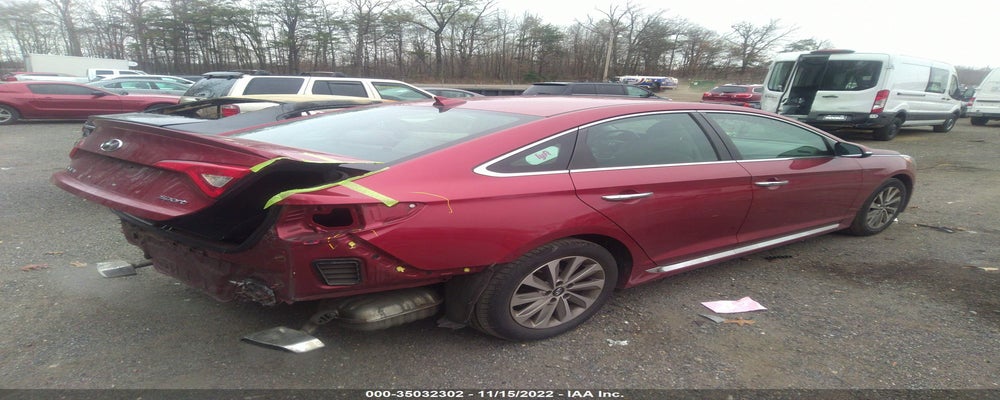5NPE34AF2FH056654 2015 HYUNDAI SONATA photo no. 4