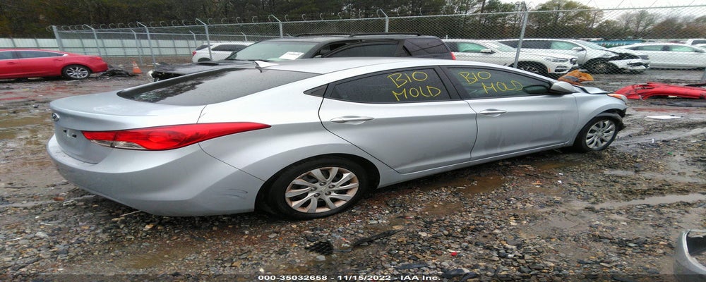 5NPDH4AE2CH084194 2012 HYUNDAI ELANTRA photo no. 4