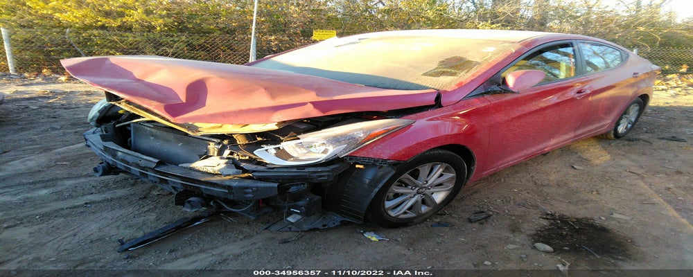 KMHDH4AEXFU450456 2015 HYUNDAI ELANTRA photo no. 2