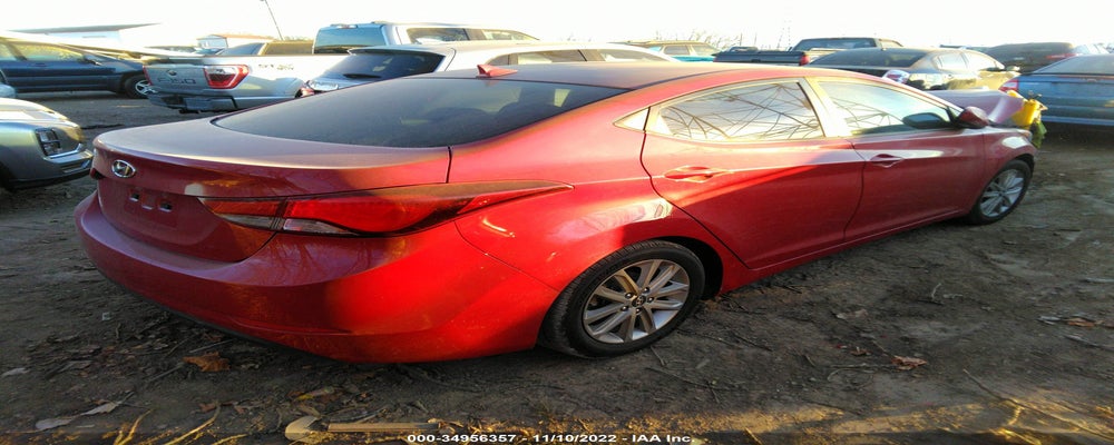 KMHDH4AEXFU450456 2015 HYUNDAI ELANTRA photo no. 4