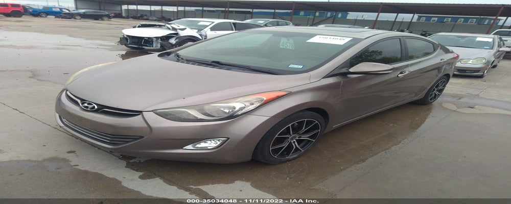 5NPDH4AE4BH076323 2011 HYUNDAI ELANTRA photo no. 2