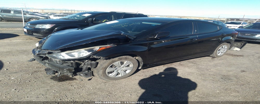 5NPDH4AE6GH700128 2016 HYUNDAI ELANTRA photo no. 2