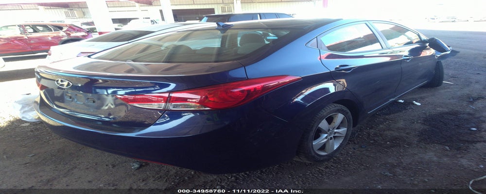 5NPDH4AE6DH231442 2013 HYUNDAI ELANTRA photo no. 4