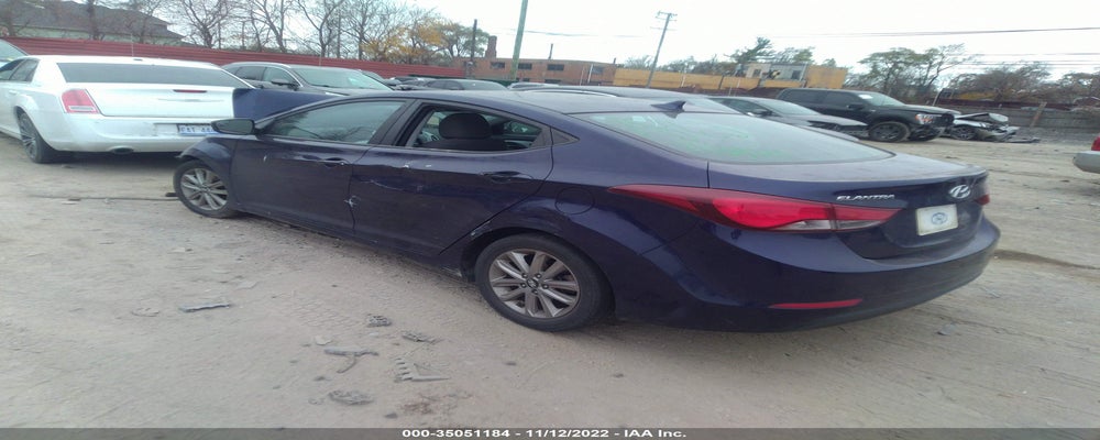 5NPDH4AE6EH481863 2014 HYUNDAI ELANTRA photo no. 3
