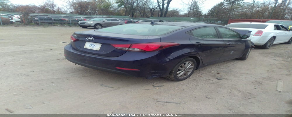 5NPDH4AE6EH481863 2014 HYUNDAI ELANTRA photo no. 4