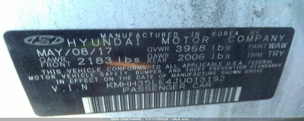 KMHH35LE4JU013192 2018 HYUNDAI ELANTRA GT photo no. 9