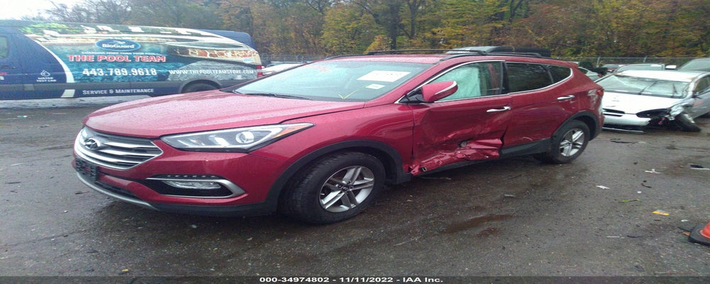 5XYZU3LB5JG507871 2018 HYUNDAI SANTA FE SPORT photo no. 2