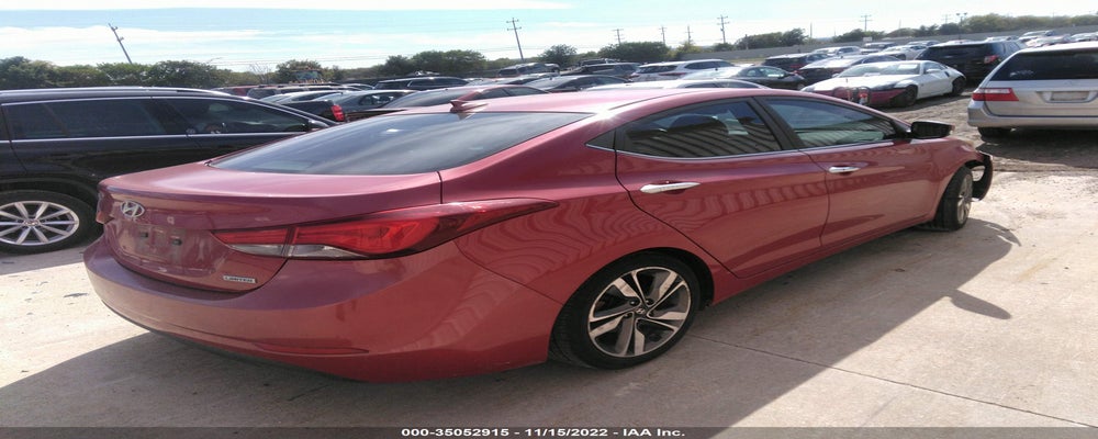 KMHDH4AE8EU166824 2014 HYUNDAI ELANTRA photo no. 4