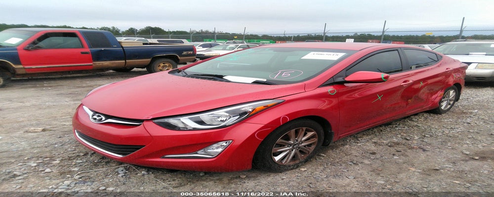 KMHDH4AEXFU320869 2015 HYUNDAI ELANTRA photo no. 2