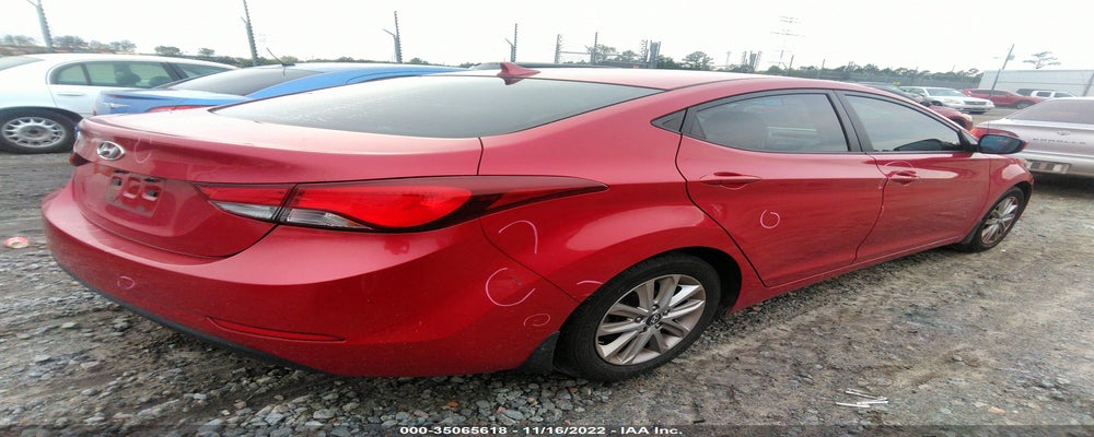 KMHDH4AEXFU320869 2015 HYUNDAI ELANTRA photo no. 4