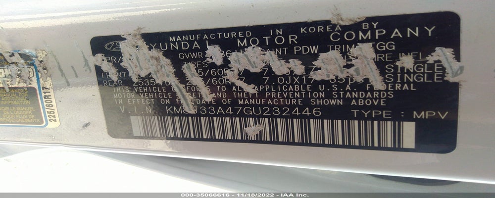 KM8J33A47GU232446 2016 HYUNDAI TUCSON photo no. 9