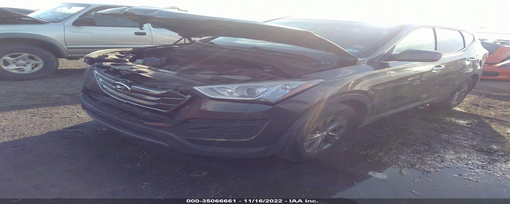 5XYZT3LB6DG115814 2013 HYUNDAI SANTA FE photo no. 2