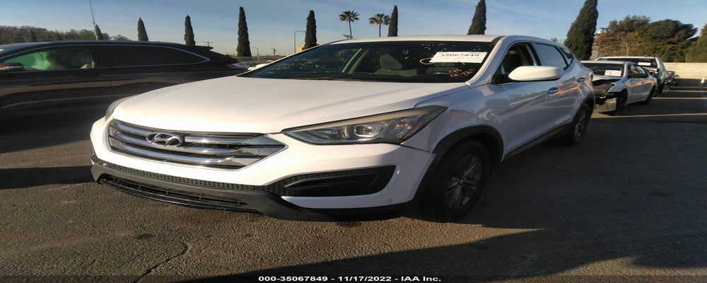 5XYZT3LB8DG109643 2013 HYUNDAI SANTA FE photo no. 2