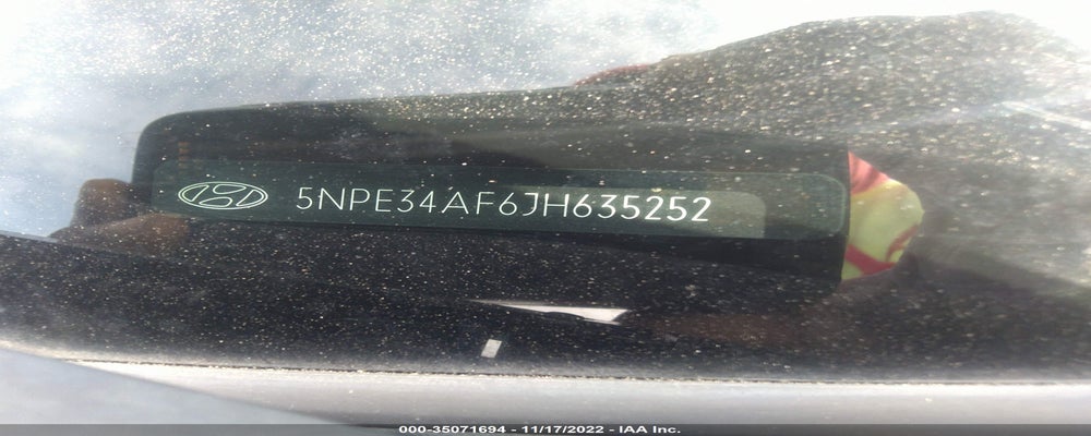 5NPE34AF6JH635252 2018 HYUNDAI SONATA photo no. 9