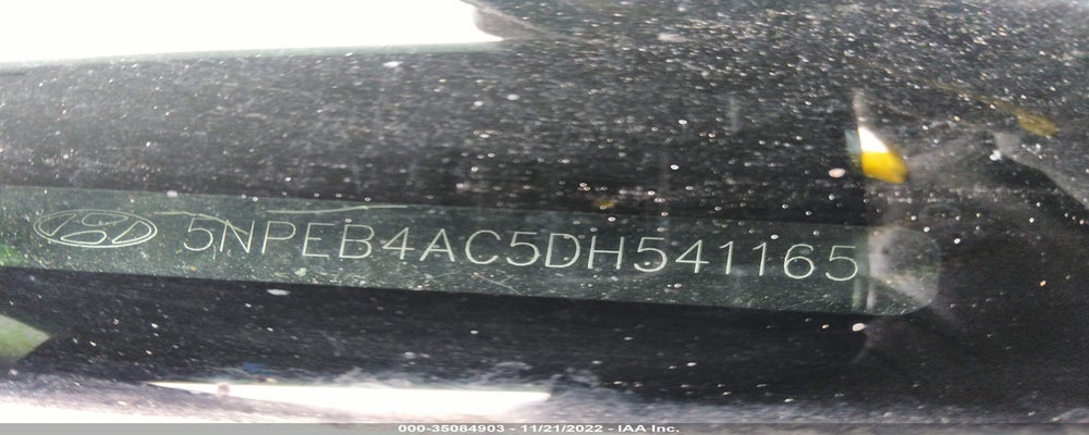 5NPEB4AC5DH541165 2013 HYUNDAI SONATA photo no. 9