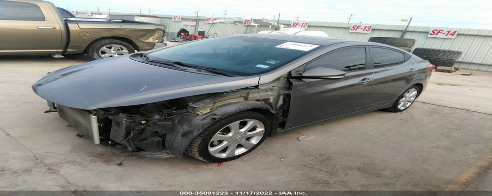 5NPDH4AE2DH217599 2013 HYUNDAI ELANTRA photo no. 2