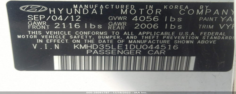 KMHD35LE1DU044516 2013 HYUNDAI ELANTRA GT photo no. 9
