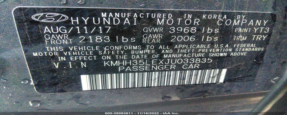 KMHH35LEXJU033835 2018 HYUNDAI ELANTRA GT photo no. 9