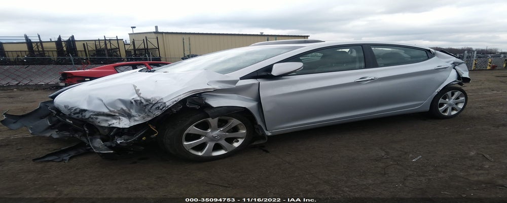 5NPDH4AE4CH145979 2012 HYUNDAI ELANTRA photo no. 2